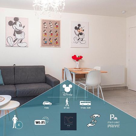 *Disneyland-Paris* 4Pers, Parking, Wifi Chessy  Extérieur photo